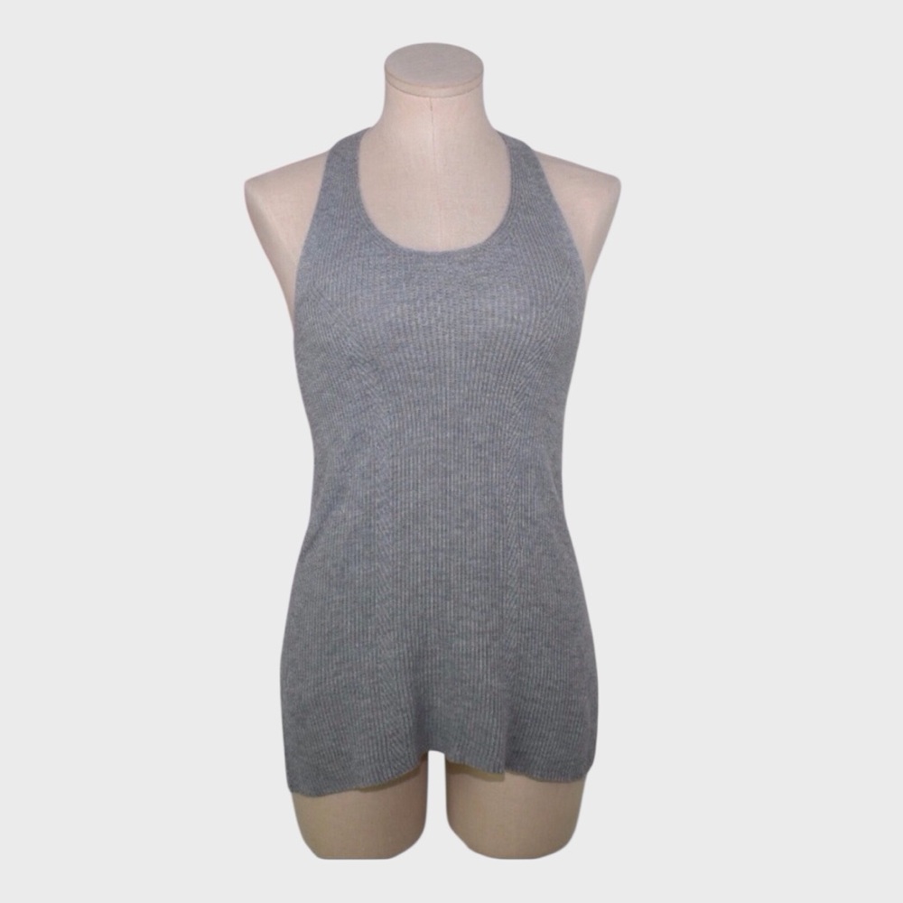 Athleta Ribbed Racerback‎ Knit Tank Top